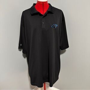 Antigua Carolina Panthers black shirt size XL